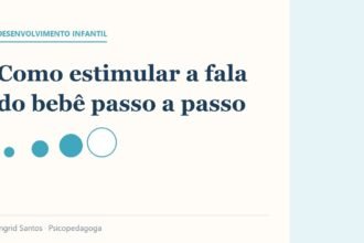 Capa do artigo: Como estimular a fala do bebê passo a passo