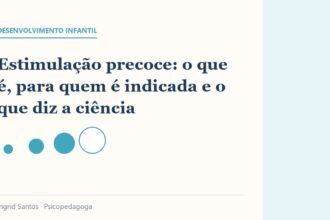 Capa do artigo: Estimulação precoce: o que é, para quem é indicada e o que diz a ciência